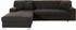 INOSIGN Ecksofa 239x82x75 cm grau
