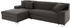 INOSIGN Ecksofa 239x82x75 cm grau