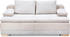 INOSIGN Schlafsofa Ben 218x97x96 cm Cord-Samt beige