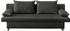 Jockenhöfer Gruppe Schlafsofa mit Bettfunktion 191x80x82 cm dunkelgrau