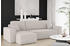 Kaiser Möbel Ecksofa L-form BEST Dicker Cord Links Beige