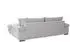 bobb Ecksofa Hella 303x96x203 cm grau