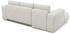 EasyFurniture Lambi Ecksofa L-Form Links 266x89x164 cm Boucle 01 Creme