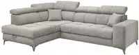ED EXCITING DESIGN Ecksofa "Sydney L-Form" motorischer Sitztiefenverstellung,