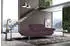 Egoitaliano Ottomane Anais 179x74x106 cm Luxus-Microfaser Ottomane links Armlehne rechts lila (plum) Ottomanen inkl. verstellbarer (73207602-0)