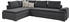 grau (anthrazit): INOSIGN Ecksofa Night & Day 324x95x218 cm Struktur Recamiere links Bonnellfederkern Boxspring Bettfunktion 180 cm