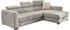 Jockenhöfer Ecksofa GRUPPE San Marino 300x111 cm Chenille Ottomane grau Eck elektromotorischer (ca. 30cm) Bettkasten (12802201-0)