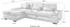 DIE PLANBAR Ecksofa MP-IN16012 309x85x195 cm Chenille Ottomane links silberfarben (silver) Eck Federkern-Polsterung (35003851-0)