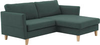 ATLANTIC home collection Ecksofa "Mailo L-Form" mit Seitentaschen, Recamiere
