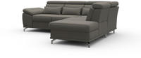 sit&more Ecksofa "Cabrio L-Form, B: 274 cm, mit Sitztiefen-, Arm- &