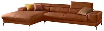 Willi Schillig Ecksofa piedroo 343x70x193 cm Longlife Xtra-Leder Z69 Longchair links -ohne braun (cognac z69) Leder-Eck (29170044-0)