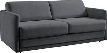 Places of Style Schlafsofa Limone 178x82x93 cm soft grau (anthrazit)