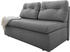 Jockenhöfer Schlafsofa GRUPPE Torben 130x85 cm Microfaser grau Einzel Platzsparendes Sofa Gästebettfunktion Stauraum (70920758-0)
