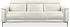 Places of Style 3-Sitzer Lund USB KT-Verstellung 222x97x100 cm Kunstleder beige (creme) 3-Sitzer 2 en Echtleder Kunstleder Webstoff (47572310-0)