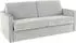 Places of Style Schlafsofa GOLDPOINT 182cm Dauerschläfer 140/200 cm 182x85x100 cm Luxus-Microfaser weich grau (hellgrau) Einzel 3-Sitzer Bettfunktion (76935220-0)