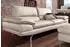Calia Italia 3-Sitzer Dave 221x87x97 cm Leder BULL grau (fango) 3-Sitzer zwei Lederqualitäten (53706054-0)