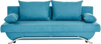 Jockenh&ouml;fer Schlafsofa GRUPPE Nancy 190x81x81 cm Luxus-Microfaser ALCATOP blau (petrol) Einzel lose R&uuml;ckenkissen (62202317-0)