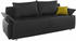 Collection AB Schlafsofa Funtastic 212x84x96 cm SOFTLUX Bettfunktion-mit Bettkasten-mit Federkern schwarz (78079641-0)