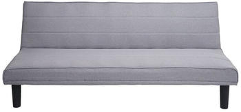 Mendler SchlafHWC-J17 Couch Klappsofa grau Fabric (75464)