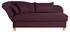 Max Winzer Recamiere mit Armteil links klappbar Selma - burgund - red (2917-6310-1652335-F01)