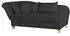 Max Winzer Recamiere mit Armteil links klappbar Selma - schwarz (2917-6310-1652340-F01)