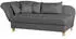 Max Winzer Recamiere mit Armteil links klappbar Selma - anthrazit - grey (2917-6310-1652314-F01)