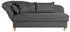 Max Winzer Recamiere mit Armteil links klappbar Selma - anthrazit - grey (2917-6310-1652314-F01)