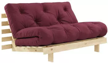 Karup Roots natural (200x140cm) bordeaux/natur