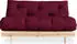 Karup Roots natural (200x140cm) bordeaux/natur