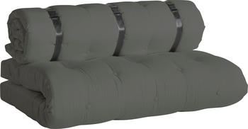Karup Design BUCKLE-UP OUT Sofa dark grey 140x95x60 cm / 200x140x17 cm