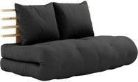 Karup Design Schlafsofa "Shinsano, futonstil, R&uuml;ckenrahmen und zweiteiligem