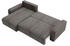 Kaiser Möbel Ecksofa L-form ARAGON Dicker Cord Links
