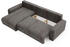 Kaiser Möbel Ecksofa L-form ARAGON Dicker Cord Links