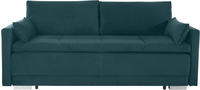 OTTO home Schlafsofa "Berlin, B: 218 cm, Liegel. 160x198 cm" Bettfunktion, Bettkasten