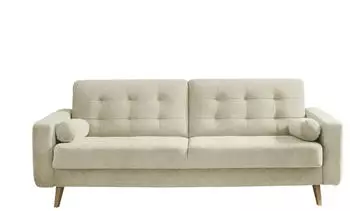 Sofa.de Schlafsofa Fjord creme 226x88x90 cm