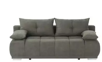 Switch! Schlafsofa Gala Schokolade Grau 208x92x102 cm