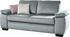 DIE PLANBAR Schlafsofa MP-PD19021 196x90x100 cm Velours blau (ice) (64997028-0)