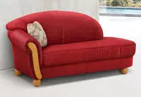 Home affaire Ottomane "Milano, bequemes solit&auml;r Sofa im Landhaus-Stil, B/T/H