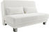 INOSIGN Schlafsofa Gina 140x86x195 cm Cord weiß (46882517-0)