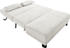 INOSIGN Schlafsofa Gina 140x86x195 cm Cord weiß (46882517-0)