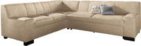 DOMO collection Ecksofa "Norma, moderne Armlehnen, zeitlos und elegant, Breite...