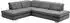 DIE PLANBAR Ecksofa MP-IN17004 323x84x124 cm Chenille Armlehne rechts Ausführung / Funktion grau (grey) (33754517-0)