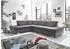 DIE PLANBAR Ecksofa MP-IN17004 323x84x124 cm Chenille Armlehne rechts Ausführung / Funktion grau (grey) (33754517-0)