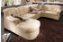Domo Polstermöbel Wohnlandschaft COLLECTION Papenburg 297x84x180 cm Microfaser PRIMABELLE Recamiere links ohne Bettfunktion beige (natur) (24791444-0)
