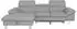 Cotta Collection Ecksofa COTTA Driver 268x73x169 cm Leder BEEFY Recamiere links mit Kopfteilverstellung-ohne Bettfunktion und Bettkasten grau (argent) Leder- (29877054-0)