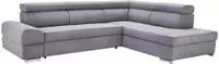 sit&more Ecksofa "Broadway L-Form" mit verstellbaren Kopfteilen, wahlweise mit