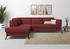 sit&more Ecksofa Olsen 248x88x201 cm Luxus-Microfaser ALTARA NUBUCK Ottomane links mit Bettfunktion-mit Stauraum-mit Sitztiefenverstellung rot (bordeau) (11805043-0)