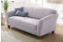 Home Affaire 3-Sitzer Gotland 192x84x89 cm Luxus-Microfaser grau