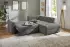 Jockenhöfer Ecksofa GRUPPE Heidelberg 228x99 cm Luxus-Microfaser flauschig Ottomane beidseitig grau