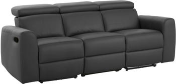 Home Affaire 3-Sitzer Sentrano 209x82x98 cm Kunstleder manuelle Rela xfunktion-ohne USB-Anschluss grau